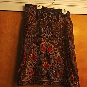 Soft Surroundings wool skirt
